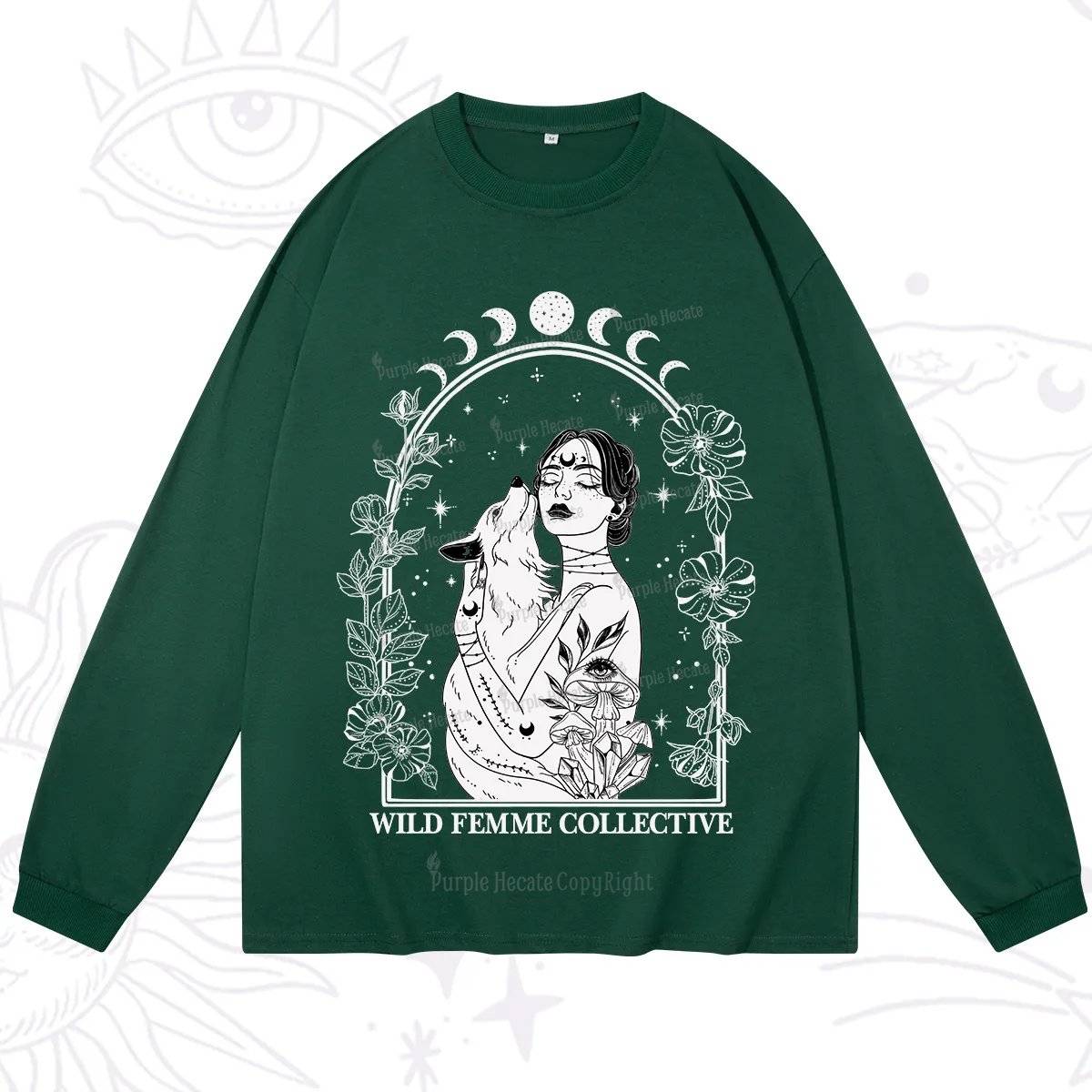 Purplehecate Wild Femme Collective Long Sleeve T-Shirt