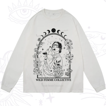 Purplehecate Wild Femme Collective Long Sleeve T-Shirt