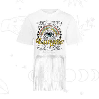 Purplehecate Lunatic Fringe Hem T-Shirt