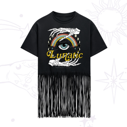 Purplehecate Lunatic Fringe Hem T-Shirt