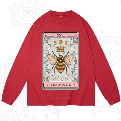 Purplehecate The Auntie Tarot Long Sleeve T-Shirt