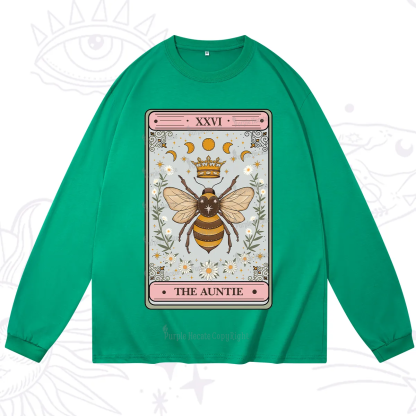 Purplehecate The Auntie Tarot Long Sleeve T-Shirt
