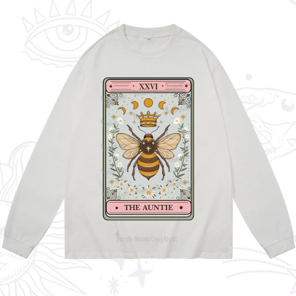 Purplehecate The Auntie Tarot Long Sleeve T-Shirt