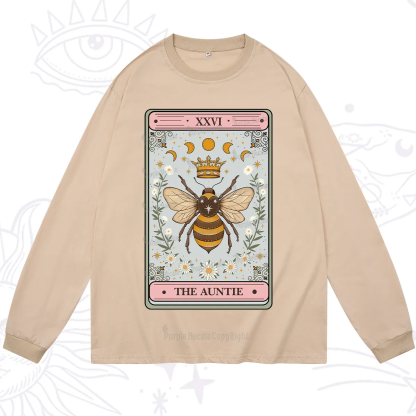 Purplehecate The Auntie Tarot Long Sleeve T-Shirt