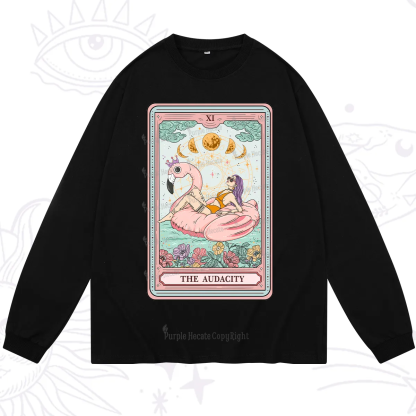 Purplehecate The Vacation Audacity Tarot Long Sleeve T-Shirt