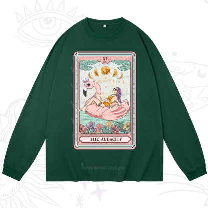 Purplehecate The Vacation Audacity Tarot Long Sleeve T-Shirt