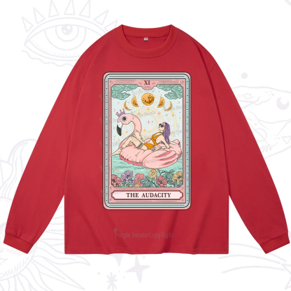 Purplehecate The Vacation Audacity Tarot Long Sleeve T-Shirt