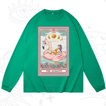 Purplehecate The Vacation Audacity Tarot Long Sleeve T-Shirt