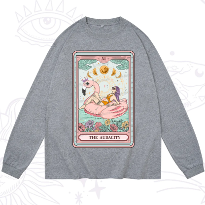 Purplehecate The Vacation Audacity Tarot Long Sleeve T-Shirt