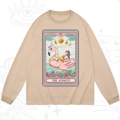 Purplehecate The Vacation Audacity Tarot Long Sleeve T-Shirt