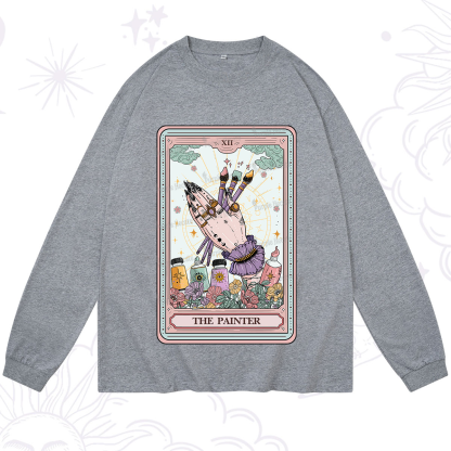 Purplehecate The Occult Painter Tarot Long Sleeve T-Shirt