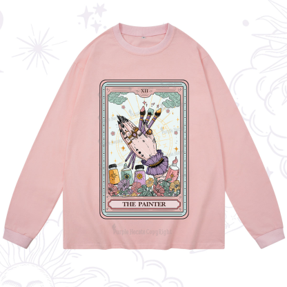 Purplehecate The Occult Painter Tarot Long Sleeve T-Shirt