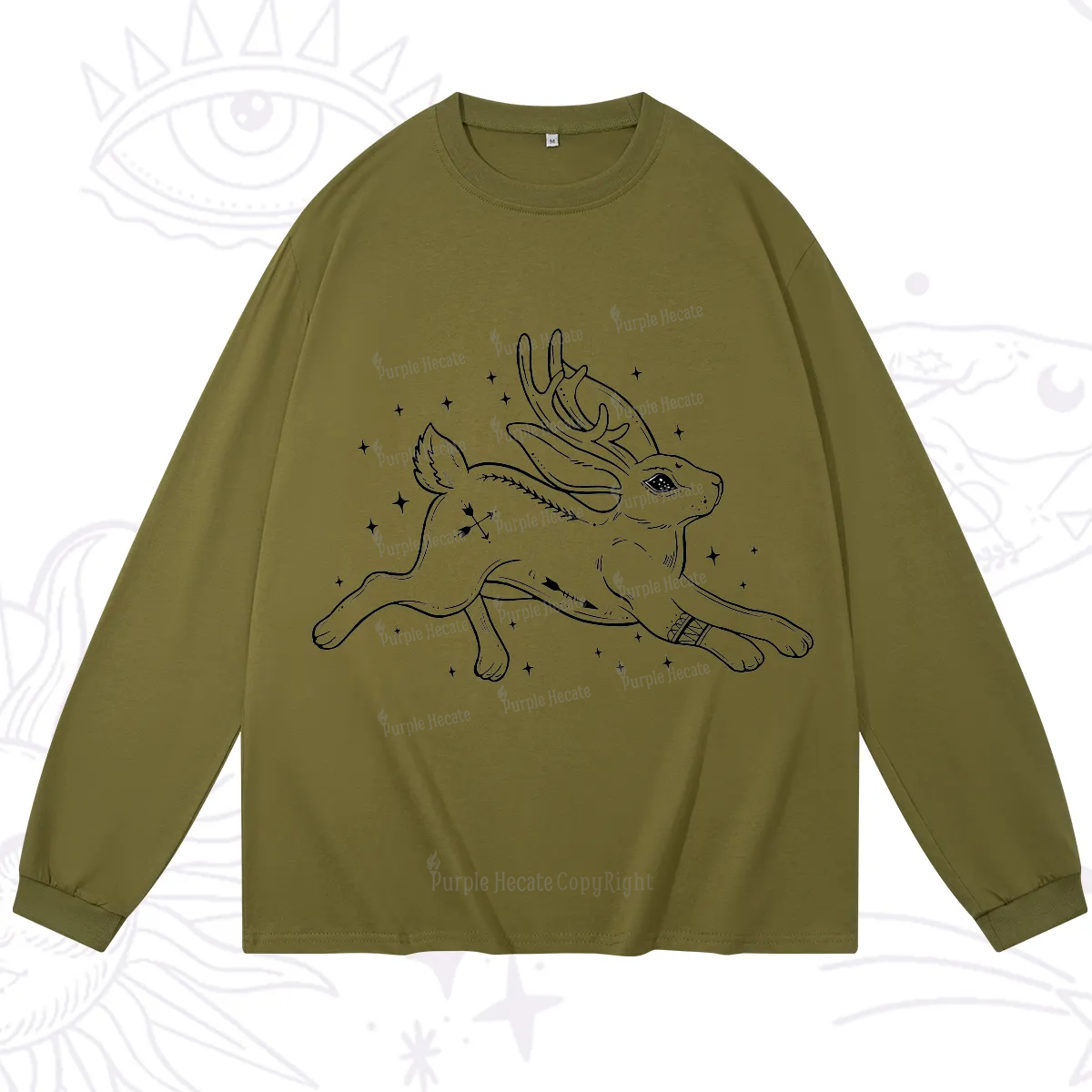 Purplehecate Starwitch Familiar Long Sleeve T-Shirt
