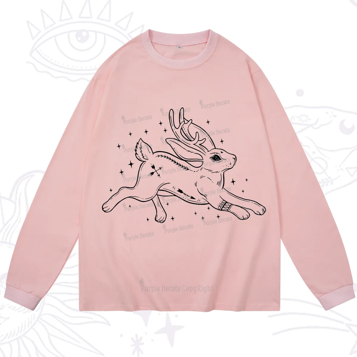 Purplehecate Starwitch Familiar Long Sleeve T-Shirt