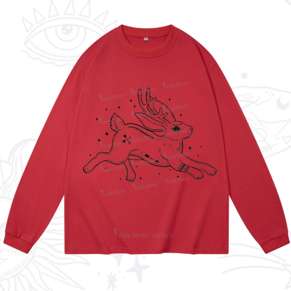 Purplehecate Starwitch Familiar Long Sleeve T-Shirt
