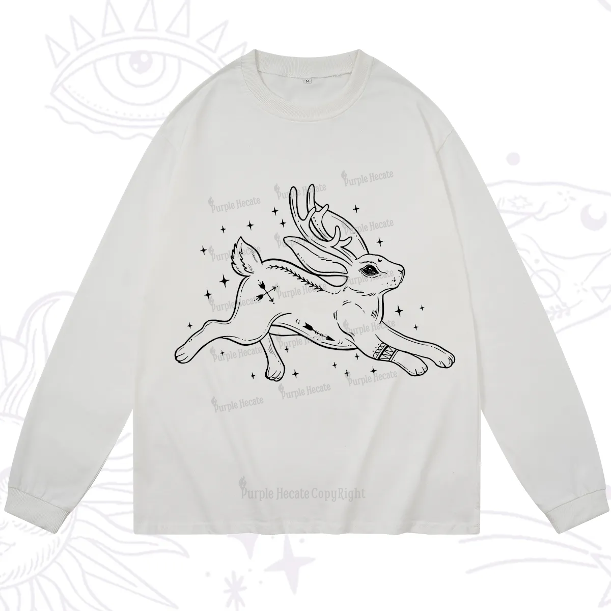 Purplehecate Starwitch Familiar Long Sleeve T-Shirt