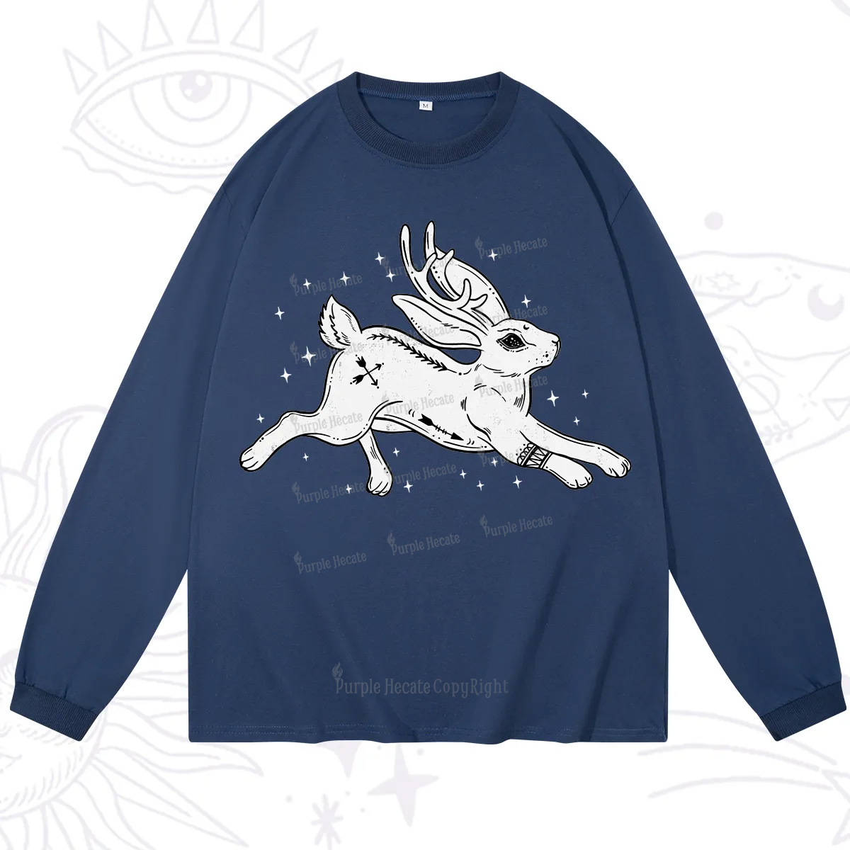 Purplehecate Starwitch Familiar Long Sleeve T-Shirt