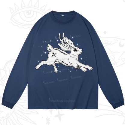 Purplehecate Starwitch Familiar Long Sleeve T-Shirt