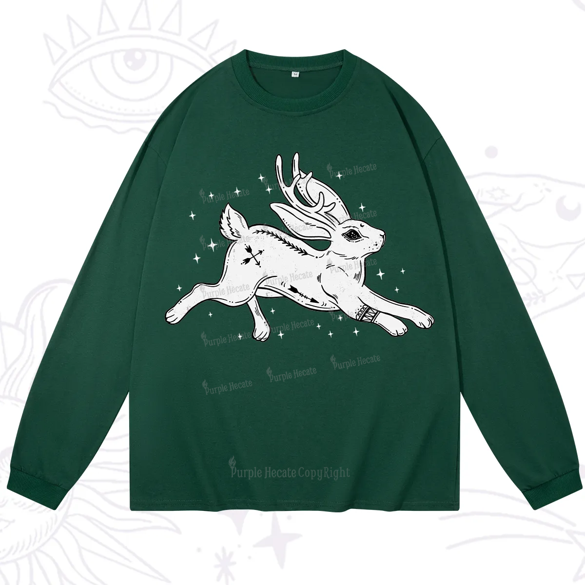 Purplehecate Starwitch Familiar Long Sleeve T-Shirt