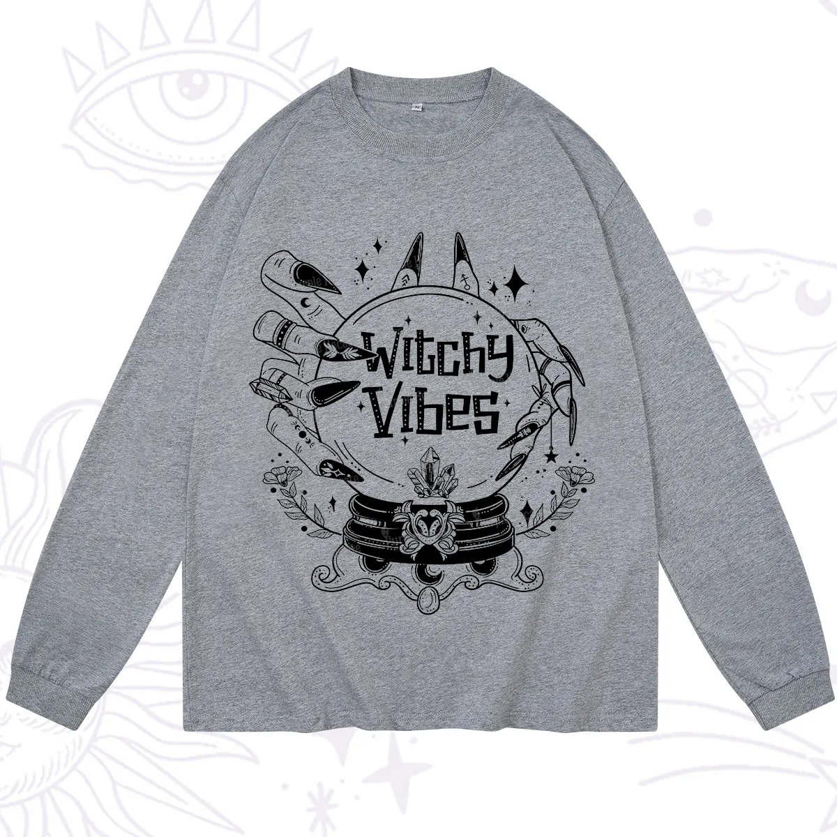 Purplehecate Witchy Vibes Long Sleeve T-Shirt
