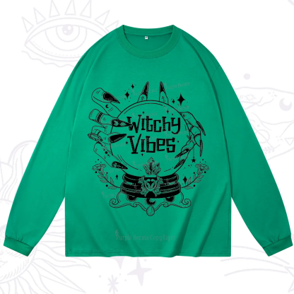 Purplehecate Witchy Vibes Long Sleeve T-Shirt