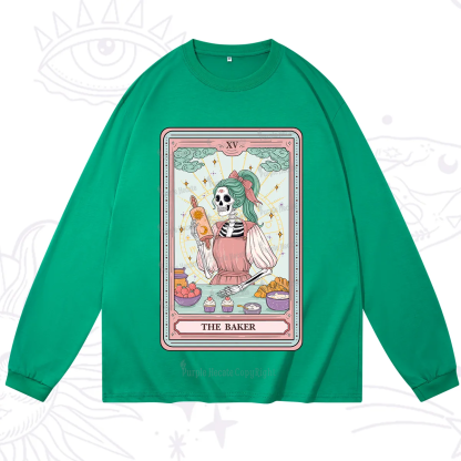 Purplehecate The Bakery Tarot Card Long Sleeve T-Shirt