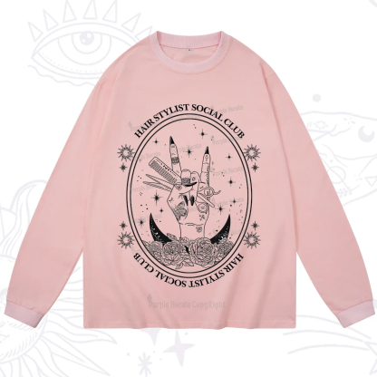 Purplehecate Hair Stylist Club Long Sleeve T-Shirt
