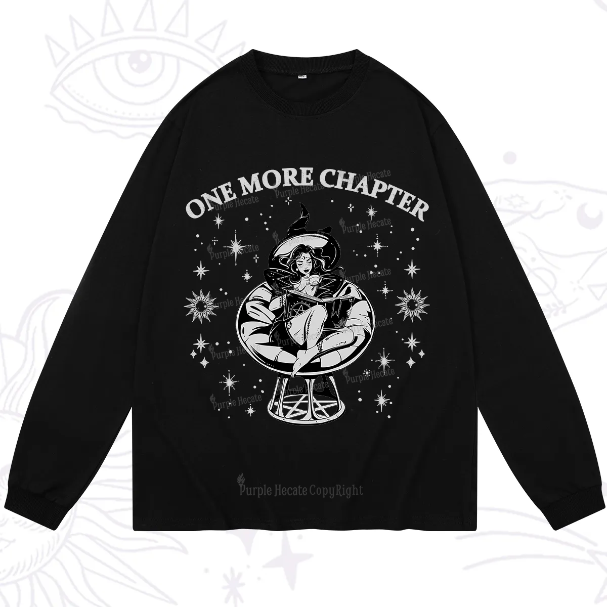 Purplehecate One More Chapter Books Long Sleeve T-Shirt