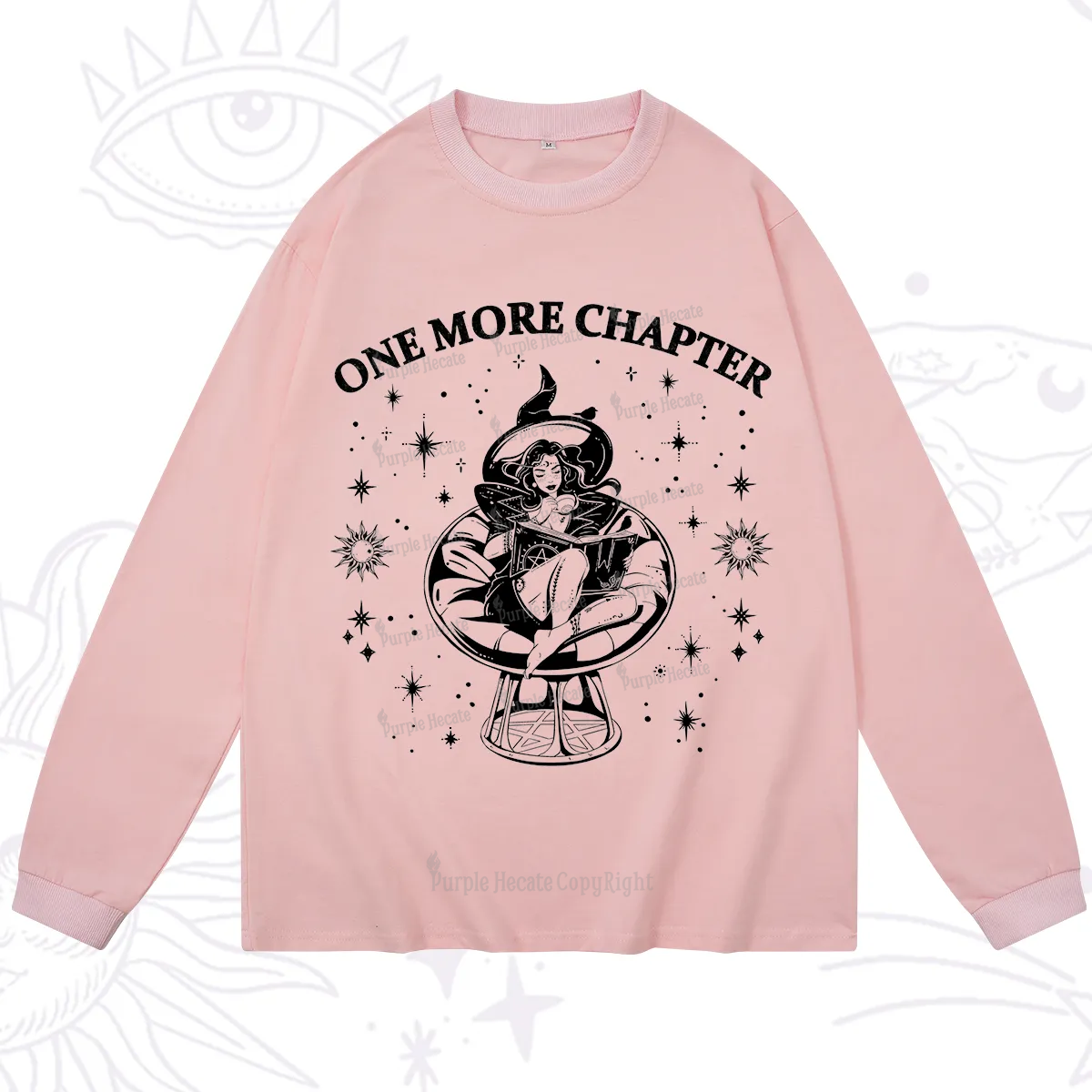 Purplehecate One More Chapter Books Long Sleeve T-Shirt