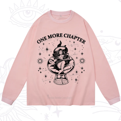 Purplehecate One More Chapter Books Long Sleeve T-Shirt
