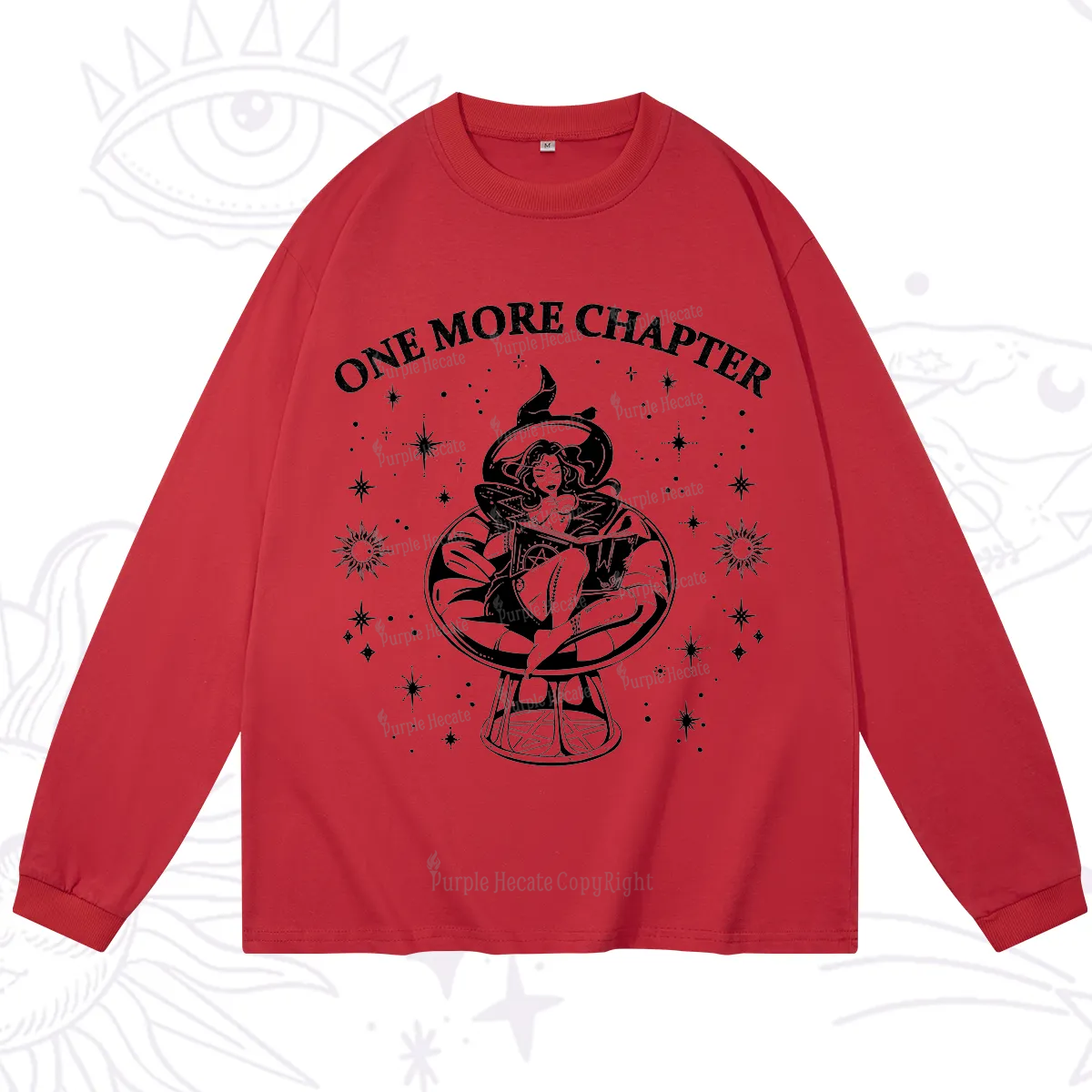 Purplehecate One More Chapter Books Long Sleeve T-Shirt