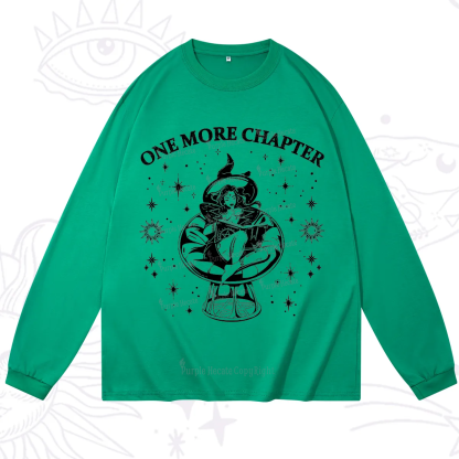 Purplehecate One More Chapter Books Long Sleeve T-Shirt