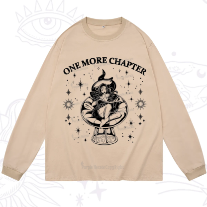 Purplehecate One More Chapter Books Long Sleeve T-Shirt
