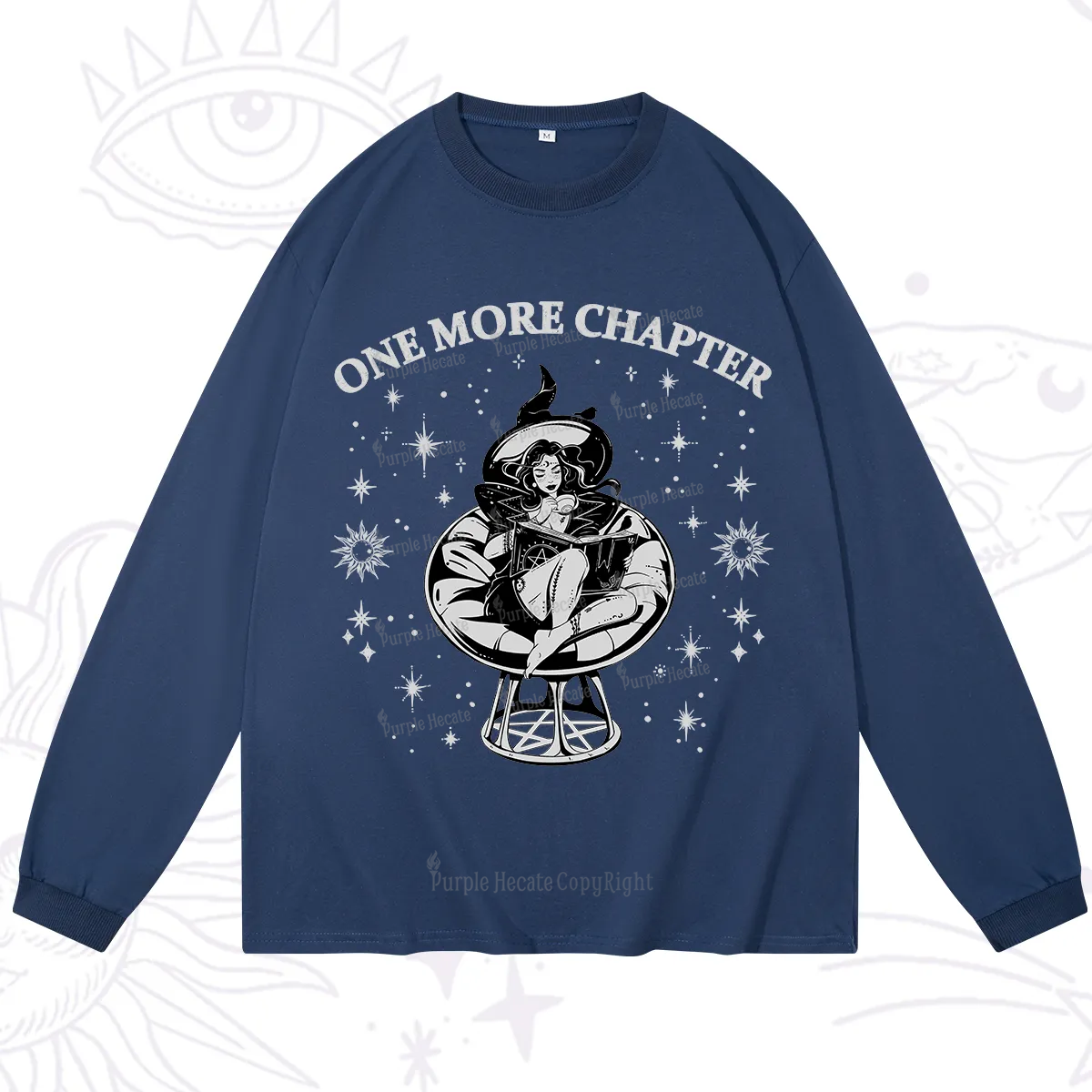 Purplehecate One More Chapter Books Long Sleeve T-Shirt