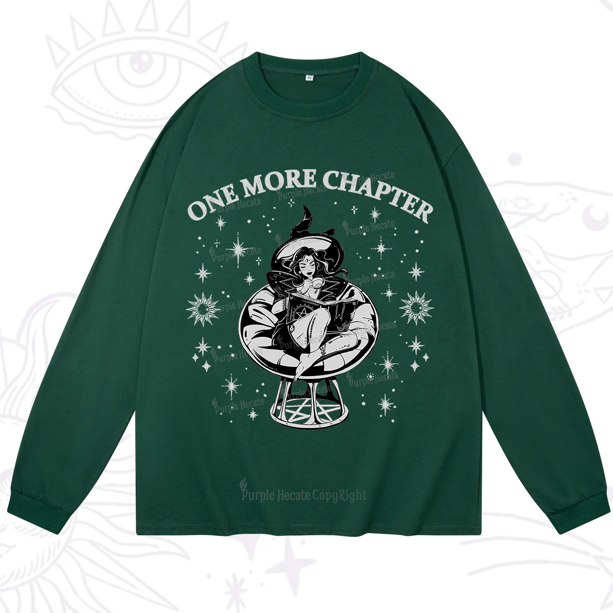 Purplehecate One More Chapter Books Long Sleeve T-Shirt