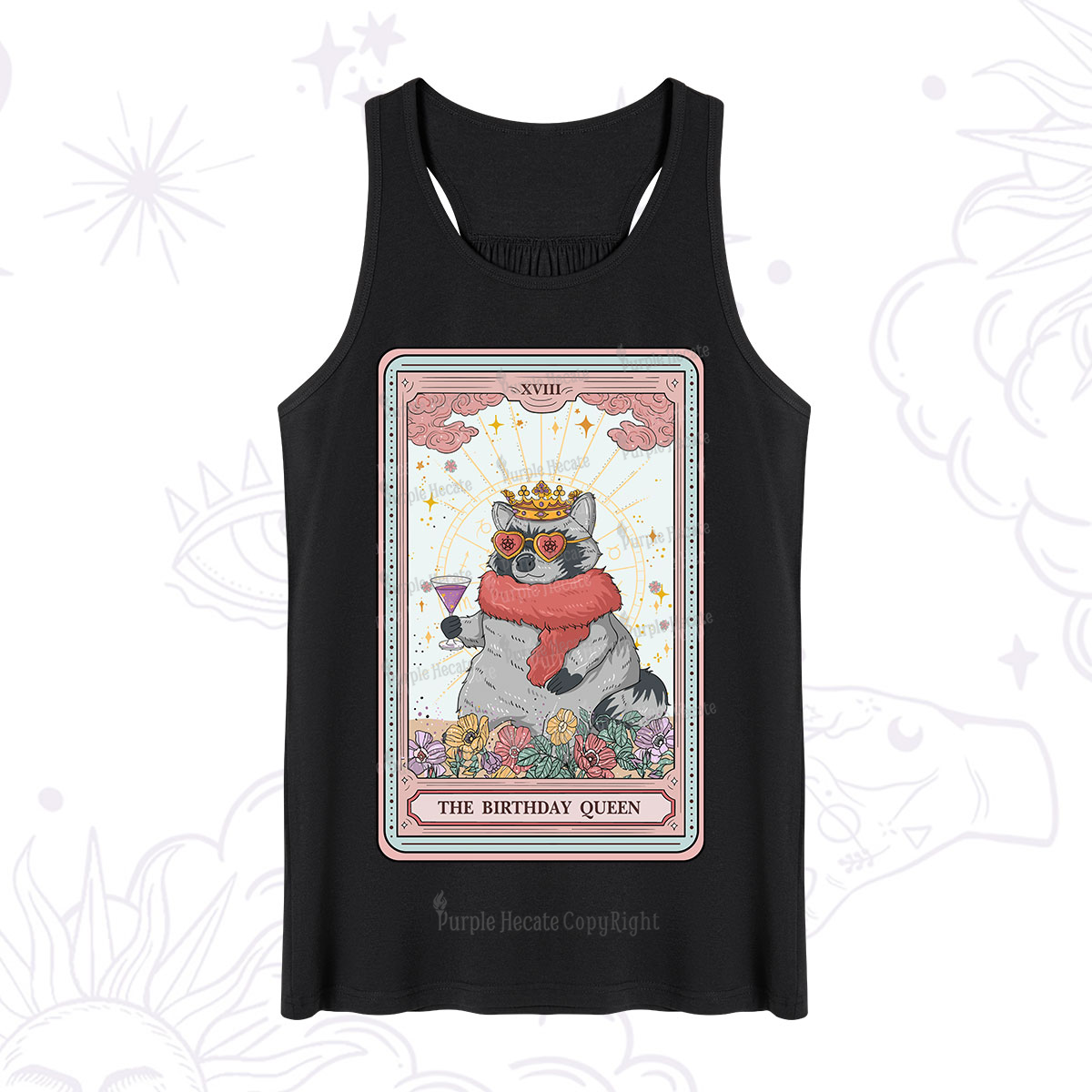 Purplehecate The Birthday Queen Tarot Tank
