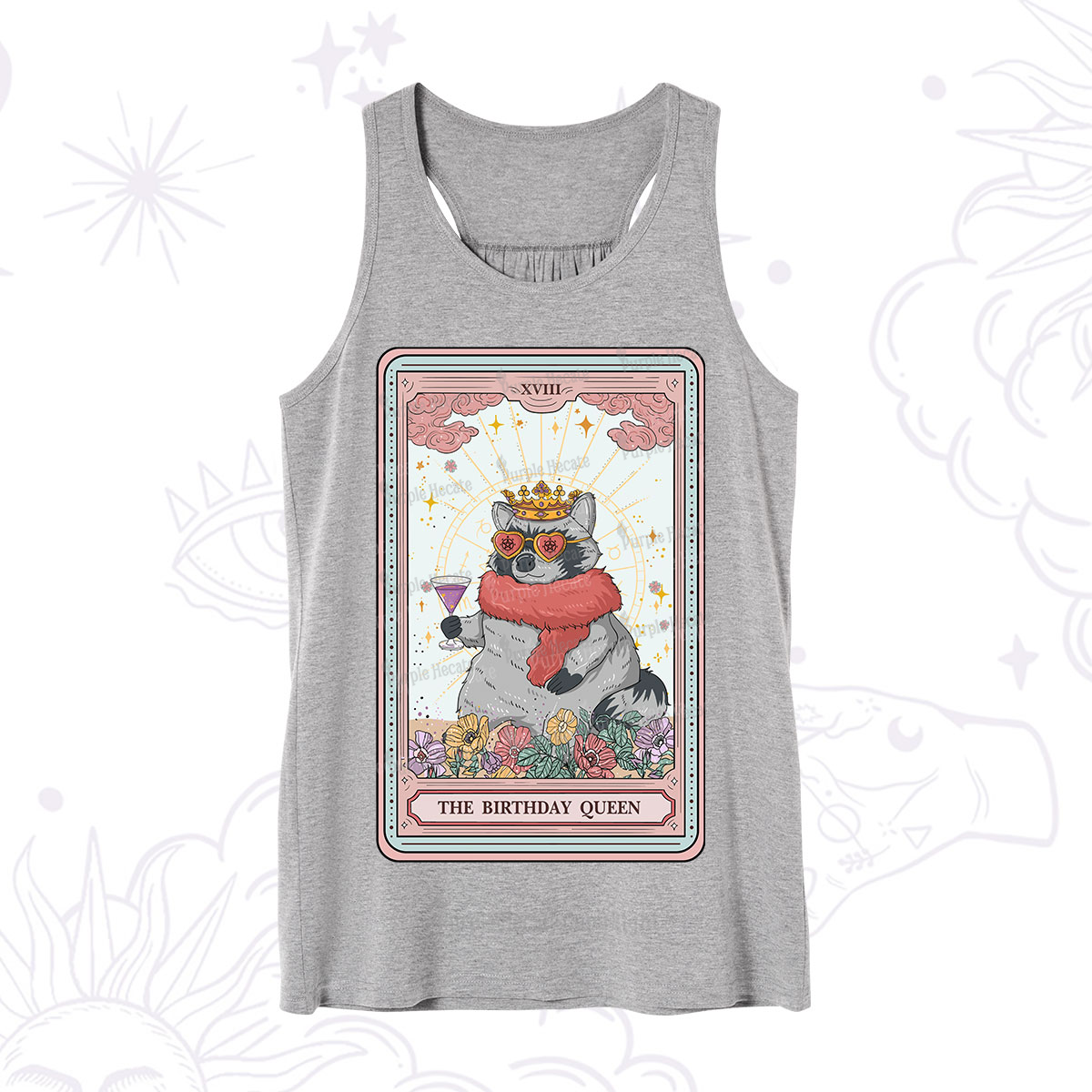 Purplehecate The Birthday Queen Tarot Tank