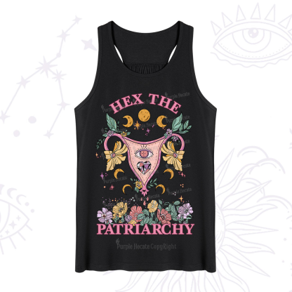 Purplehecate Hex the Patriarchy Feminist Power Tank