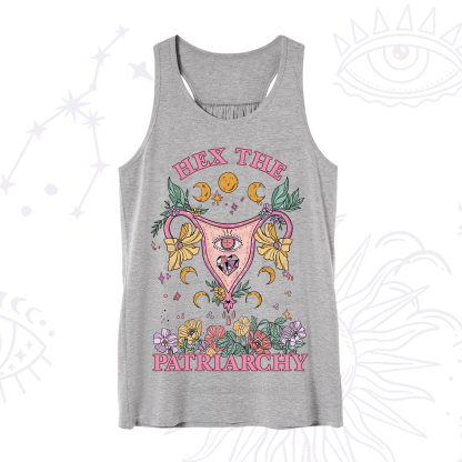 Purplehecate Hex the Patriarchy Feminist Power Tank