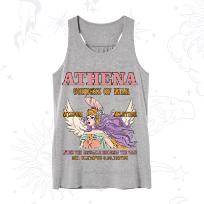 Purplehecate Wise War Goddess Athena Tank