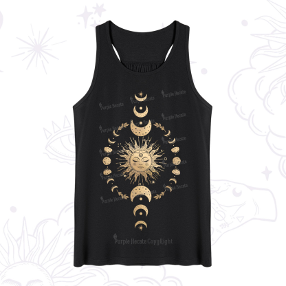 Purplehecate Celestial Sun & Moon Phases Tank