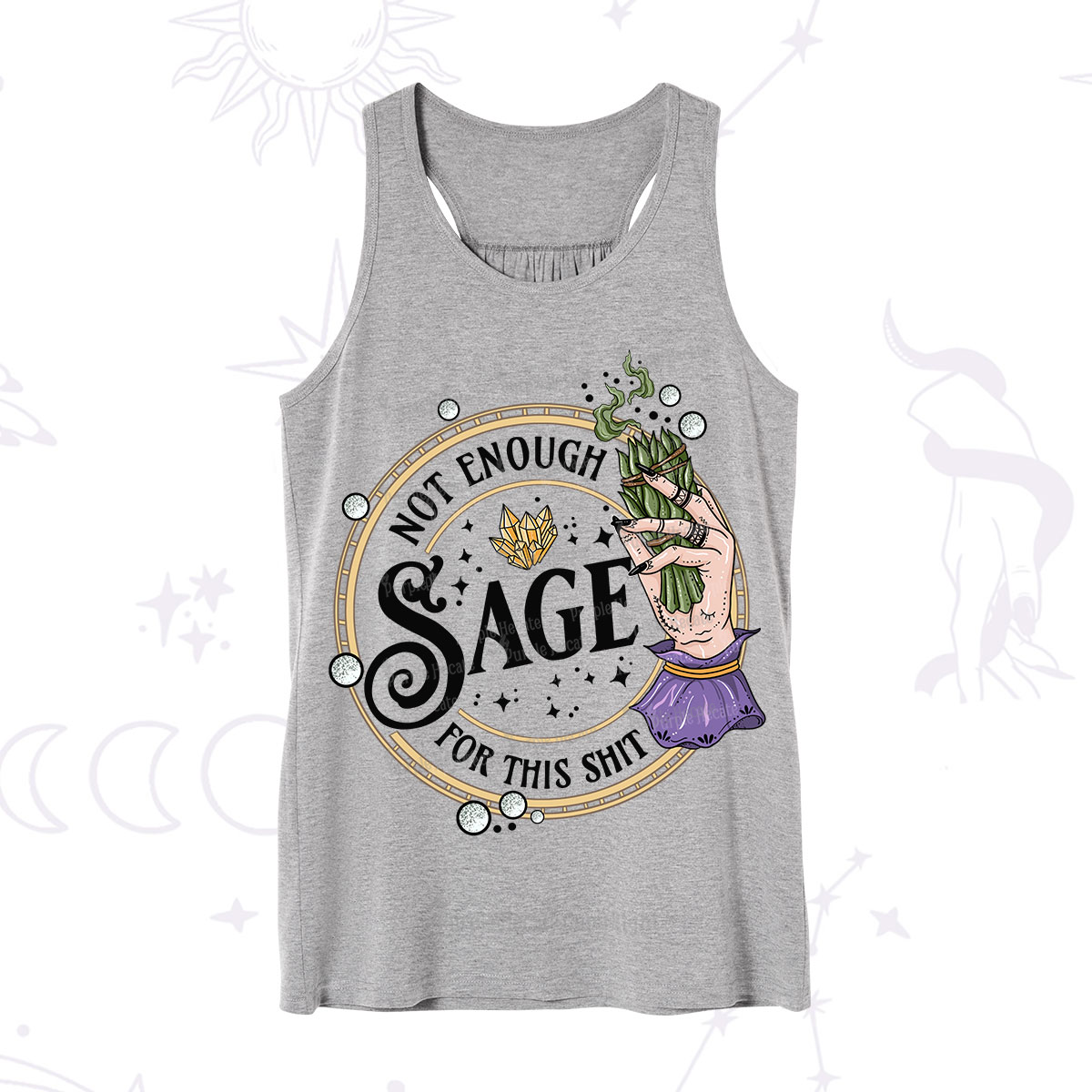 Purplehecate Not Enough Smudge for This Shit Tank