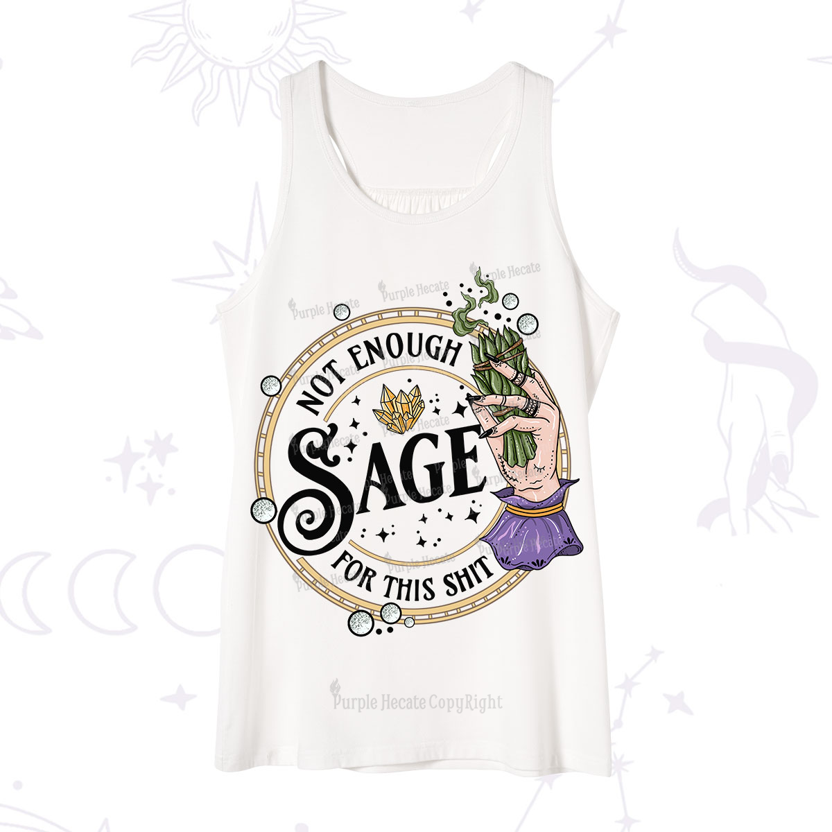 Purplehecate Not Enough Smudge for This Shit Tank