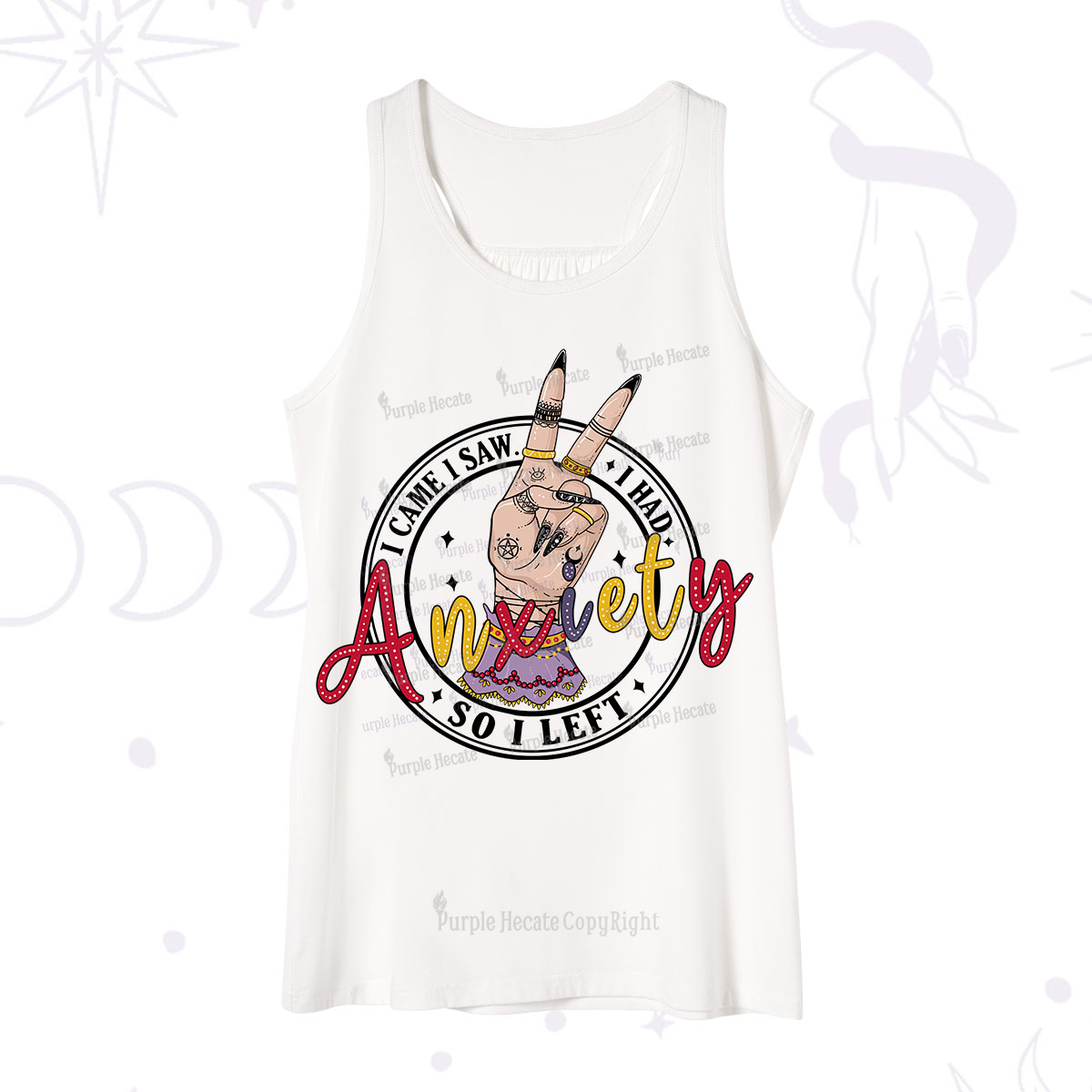 Purplehecate I Had Anxiety So I Left Tank