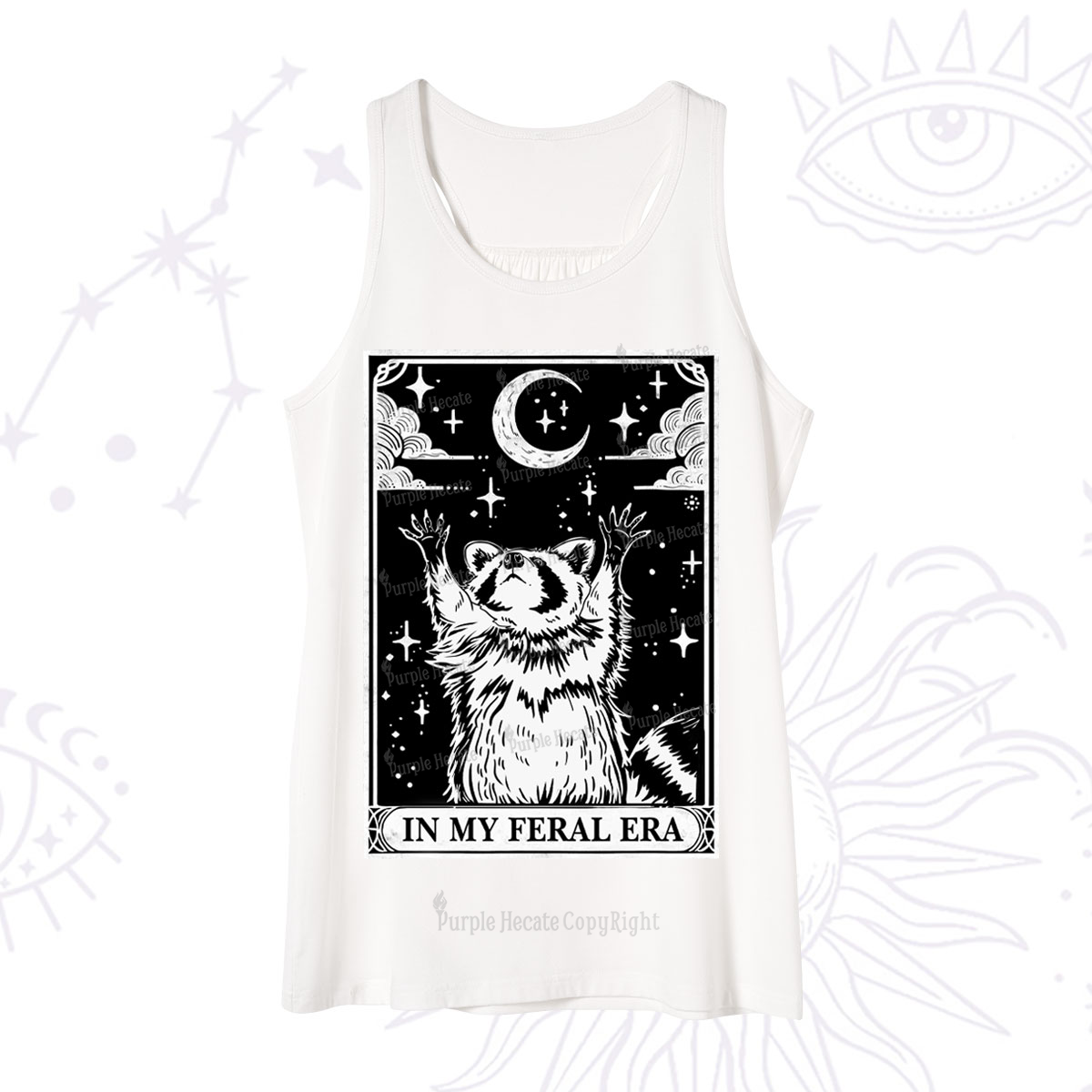 Purplehecate The In My Feral Era Oracle Card Tank
