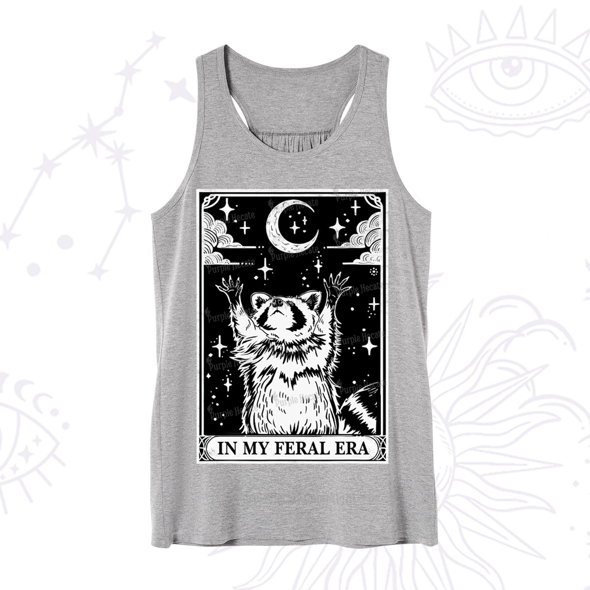Purplehecate The In My Feral Era Oracle Card Tank