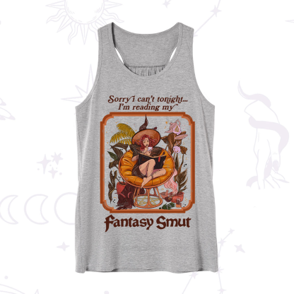 Purplehecate Sorry I Can't Tonight I'm Reading My Fantasy Smut Tank