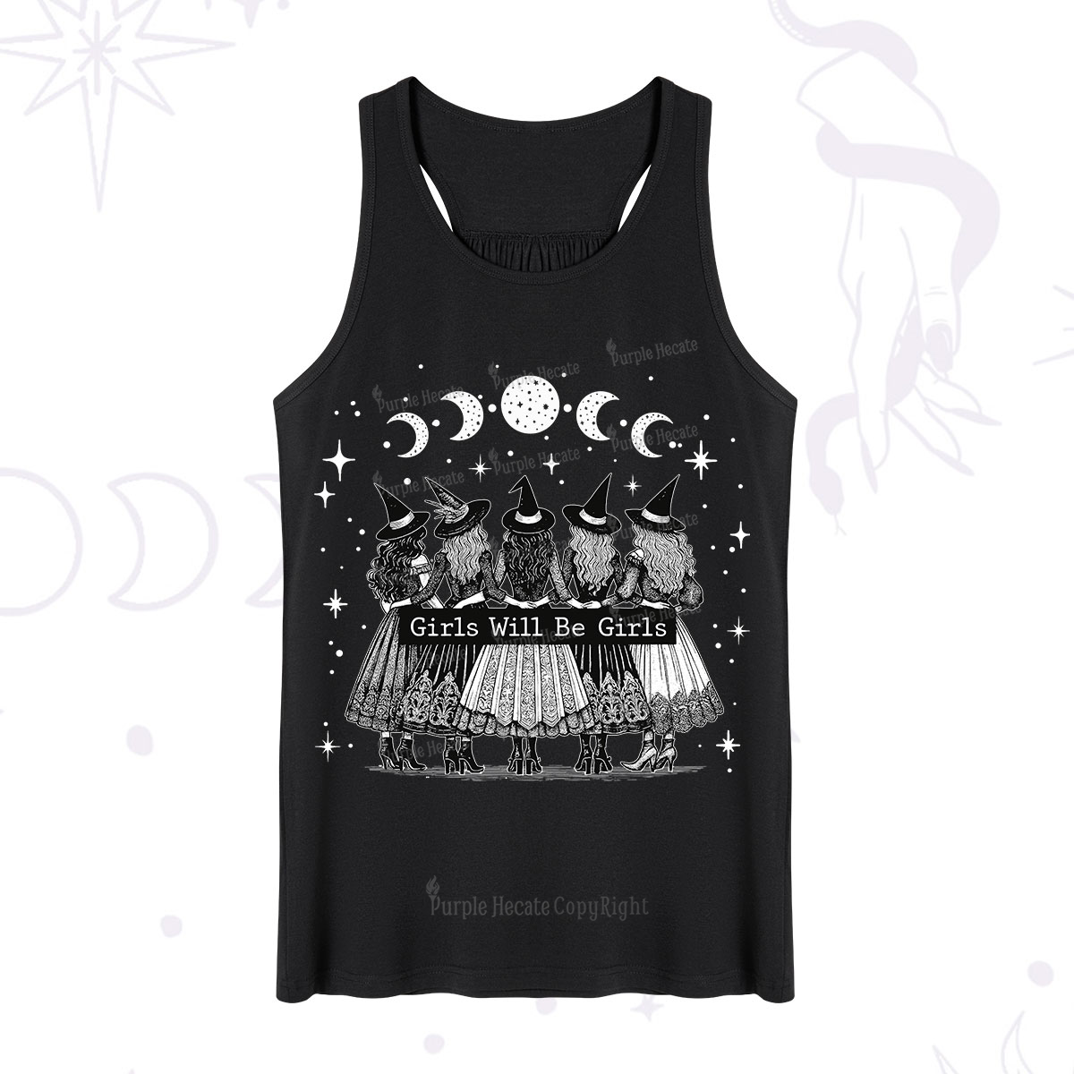 Purplehecate Girls Will Be Girls Witch Power Tank
