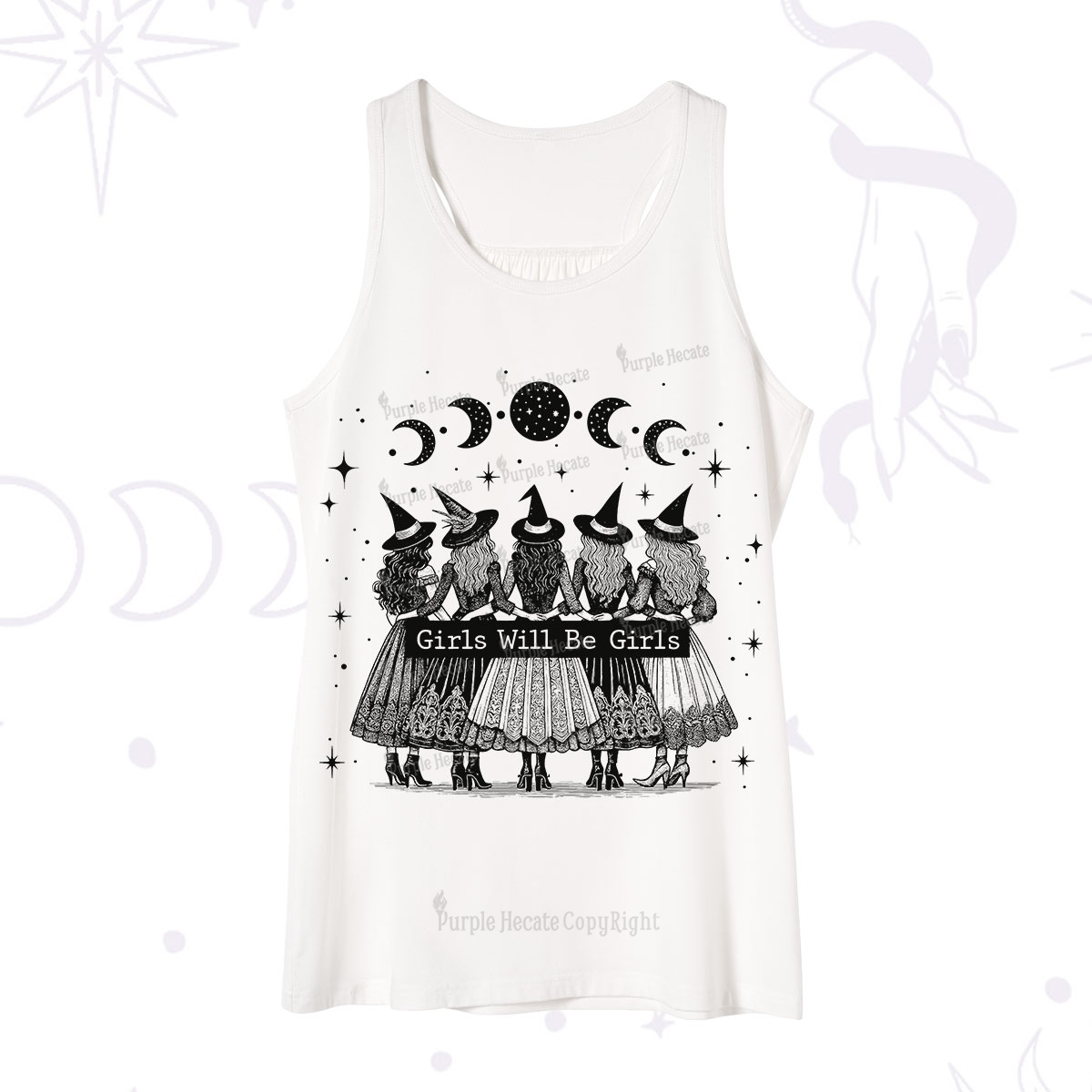 Purplehecate Girls Will Be Girls Witch Power Tank