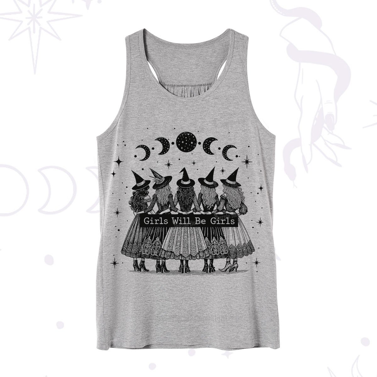 Purplehecate Girls Will Be Girls Witch Power Tank